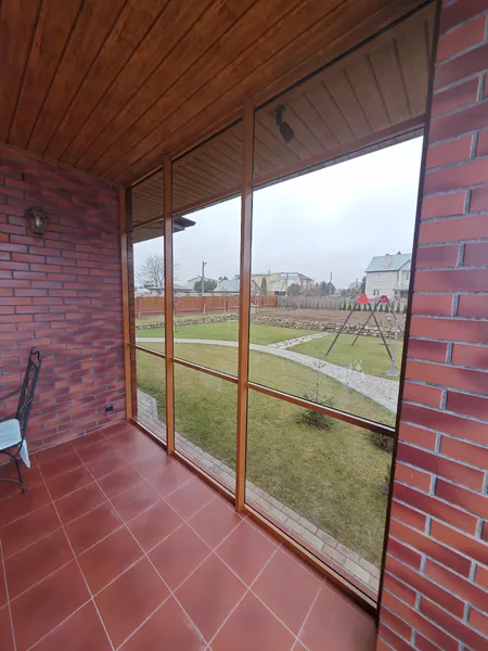Перегородка Алюминиевая Глухая 2500x3600