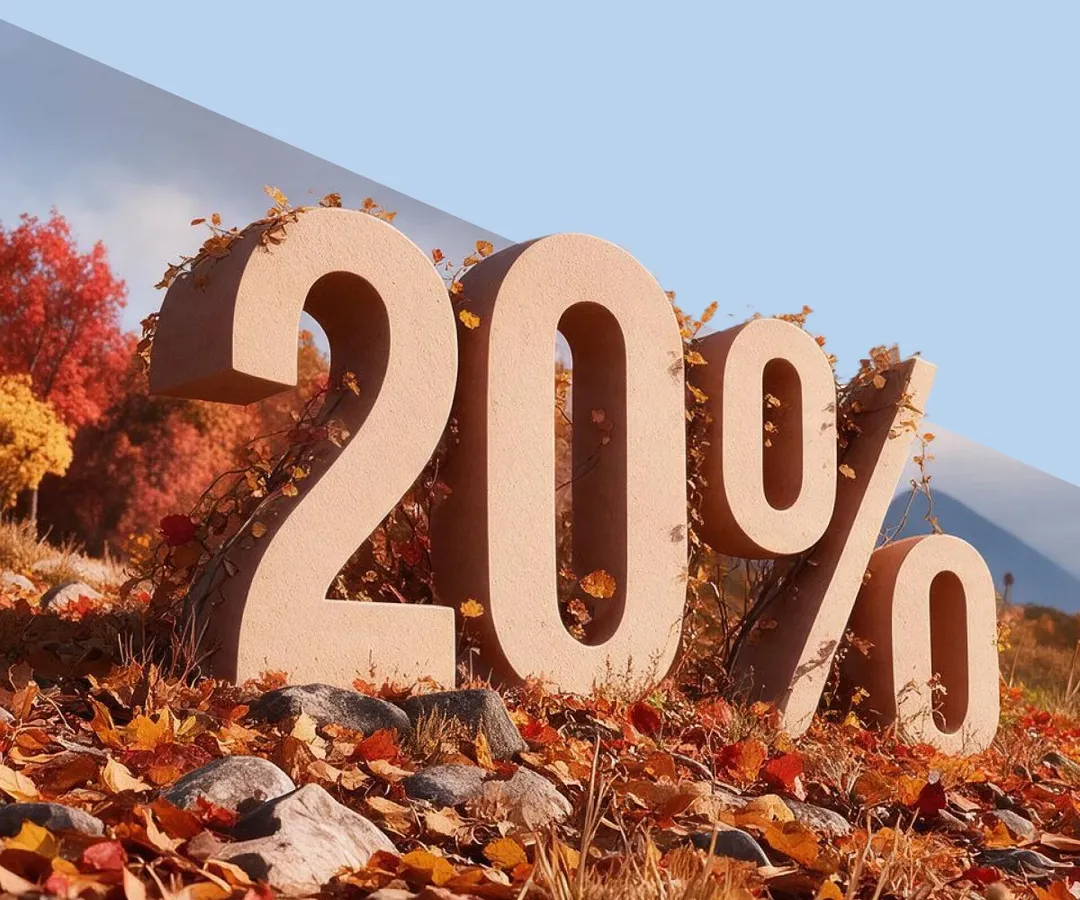 Сезонная скидка 20%